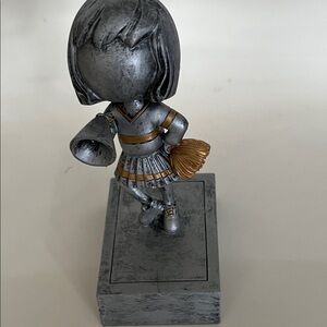 Silver and Gold Figurine